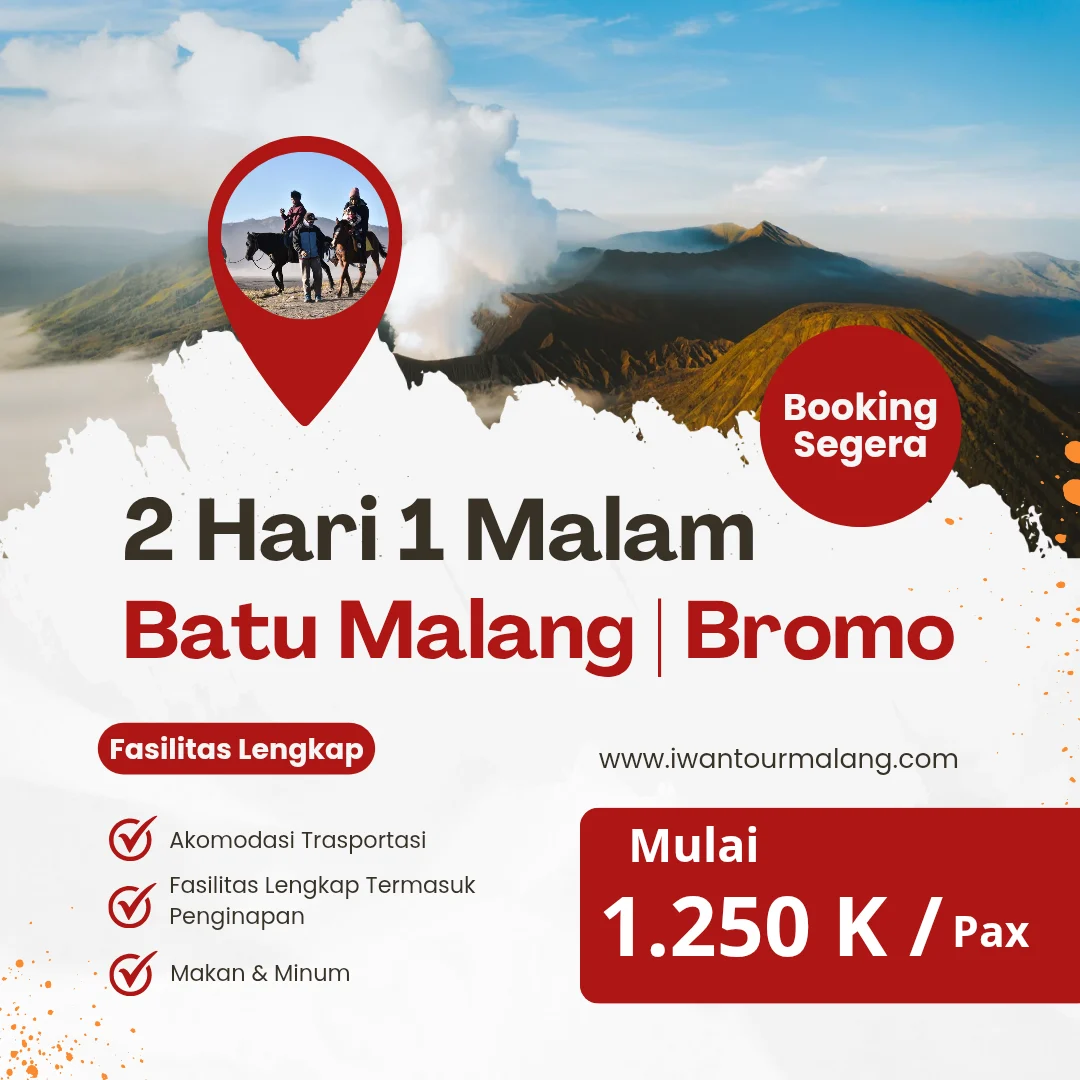 Paket Outing Batu Malang Bromo 2 Hari 1 Malam