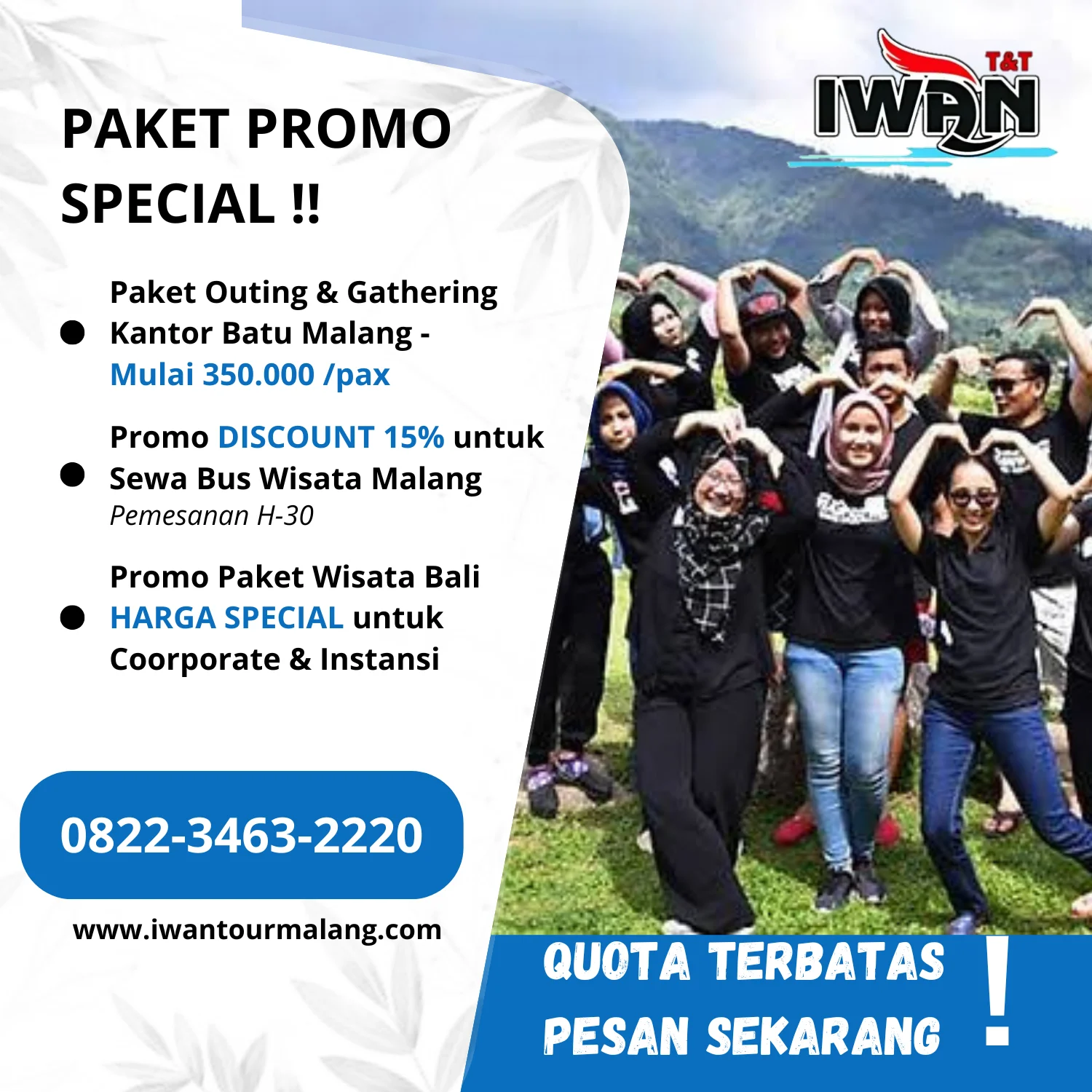 Promo tour Bali 2025