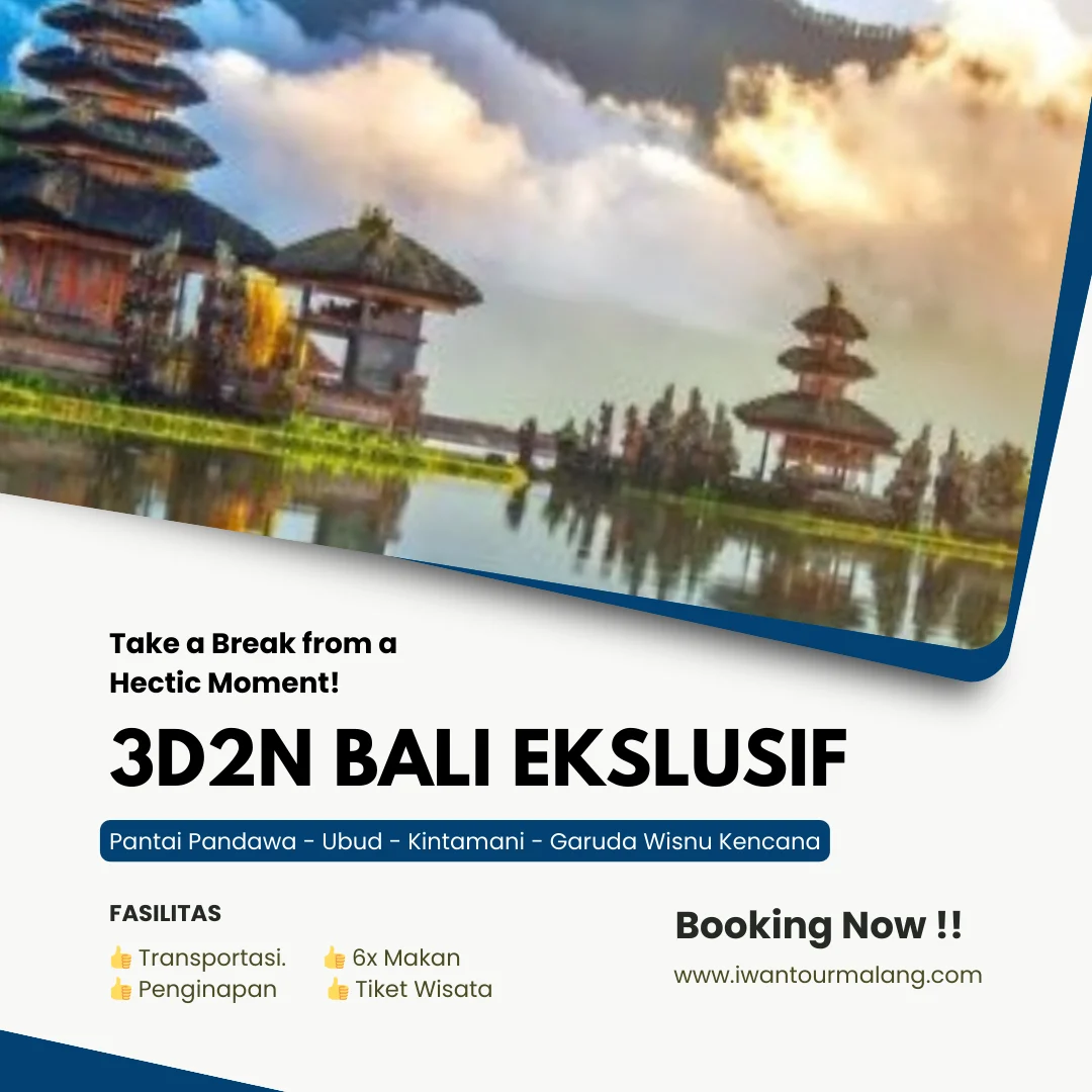 Paket Outing Pulau Bali 3 Hari 2 Malam