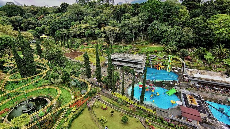 Lokasi outing Selecta Batu Malang